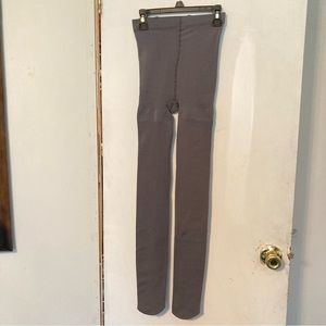 Grey Fleece Lined Tights